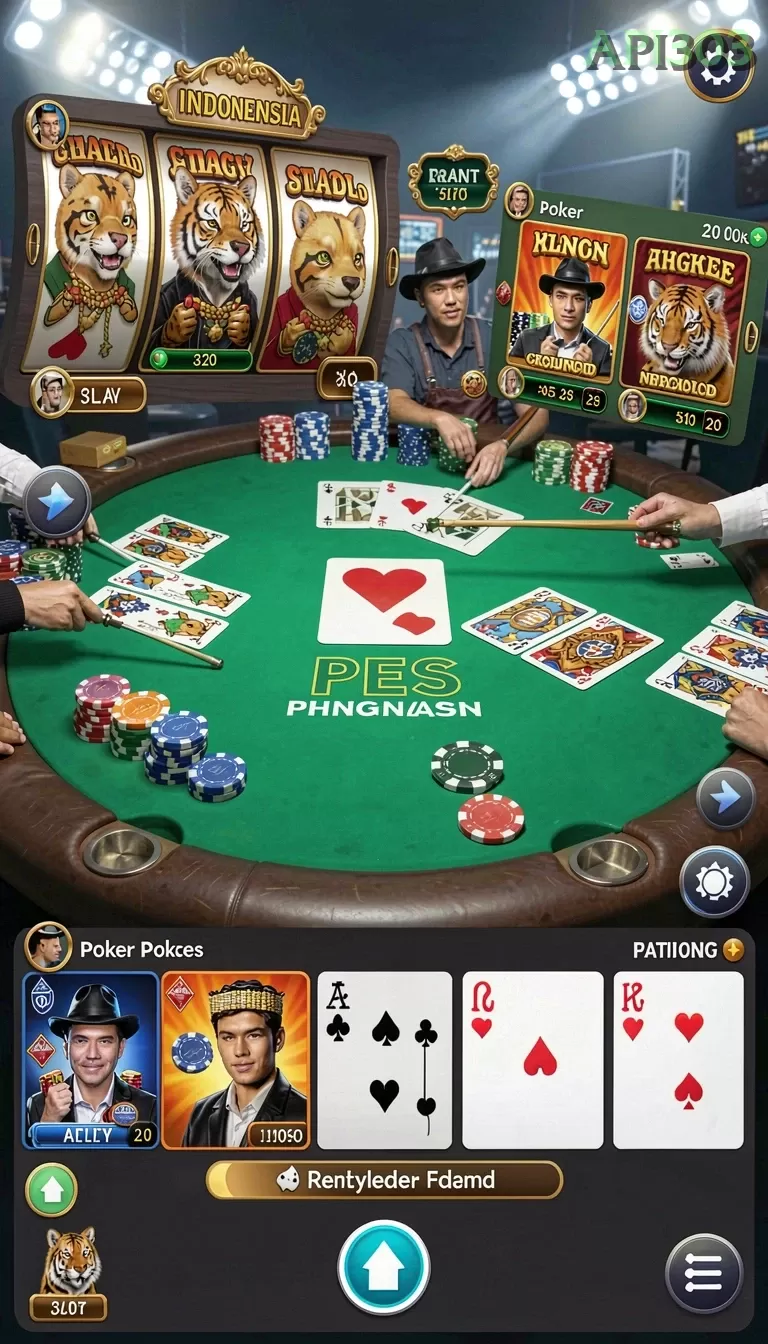 Cuplikan layar GARUDA365 — menu navigasi