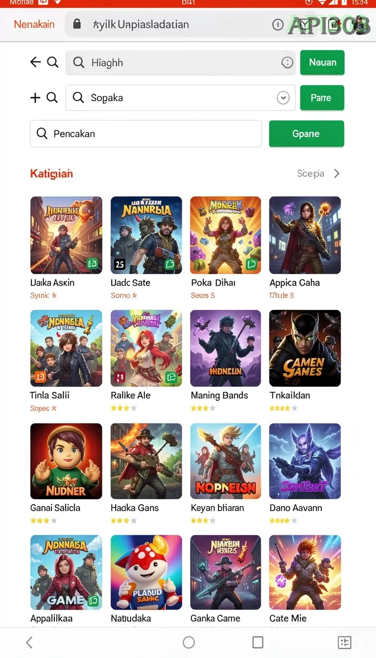 Cuplikan layar RPRPRP — aktivitas