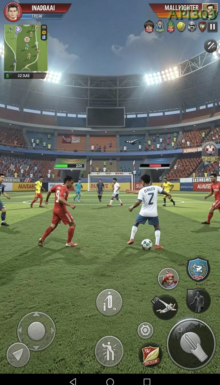 Cuplikan layar GARUDA365 — halaman utama